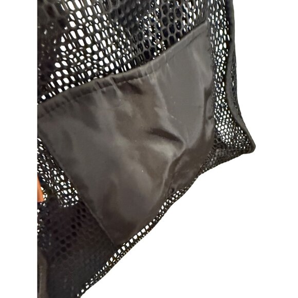 Set Of 2 Mesh Tote Bags With Front Pocket - Picture 3 of 9